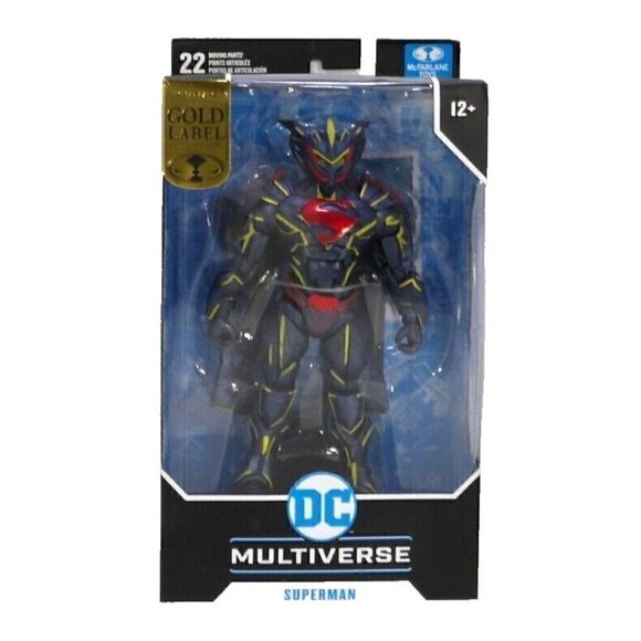 DC Multiverse SUPERMAN Gold Label Collection action figure MCFARLANE 2021, NEW - Picture 1 of 2